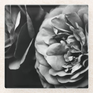 two roses glass coaster