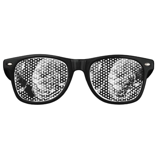 two roses retro sunglasses (Front)