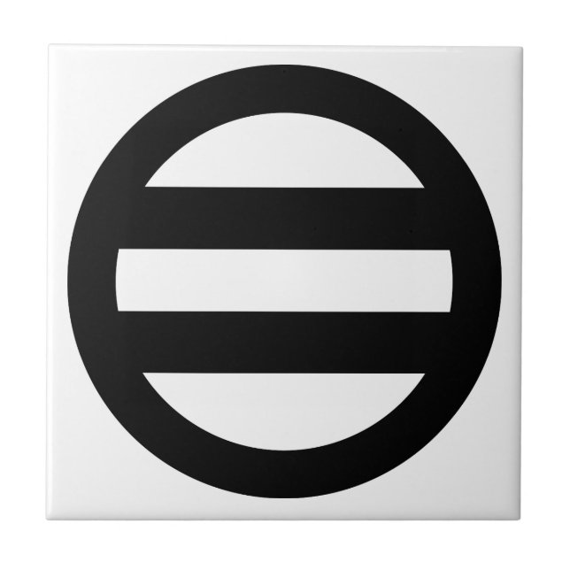 Two rounded ceramic tile (Front)