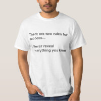Two Rules For Success Revealed