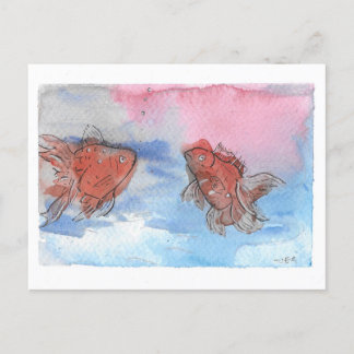 Two’s Company - Postcard