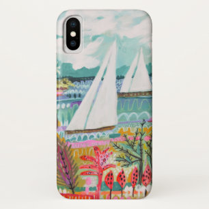 Two Sailboats iPhone X Case