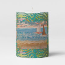 Two Sailboats Cloudy Skies