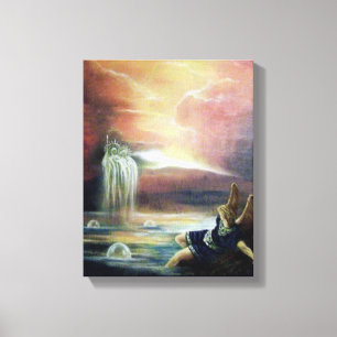 TWO SAINT JOHN AND FALLEN ANGEL CANVAS PRINT
