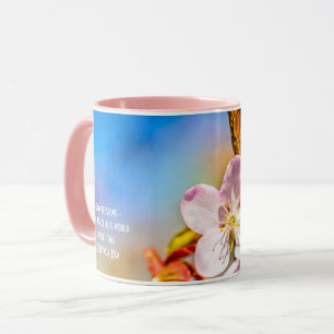 Two Sakura Cherry Flowers Mug