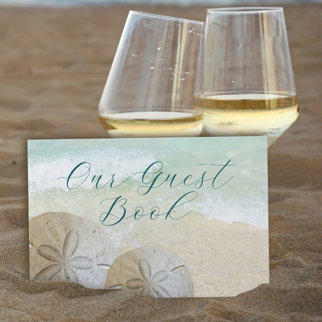 Two Sand Dollars Wedding Guest Book (Creator Uploaded)