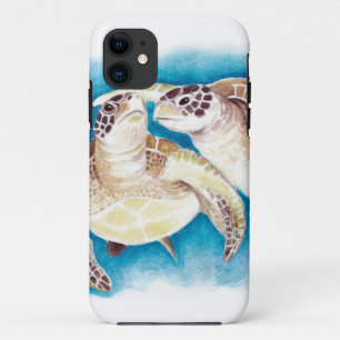 Two Sea Turtles iPhone 11 Case