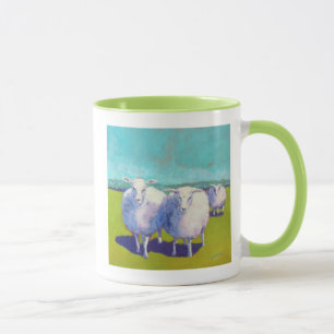 Two Sheep In Field Mug