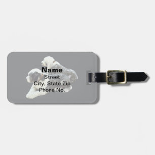 Two Sheepdogs Luggage Tag