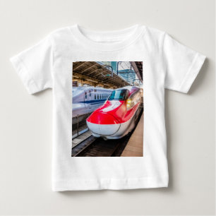 Two Shinkansen at the Tokyo Station Baby T-Shirt