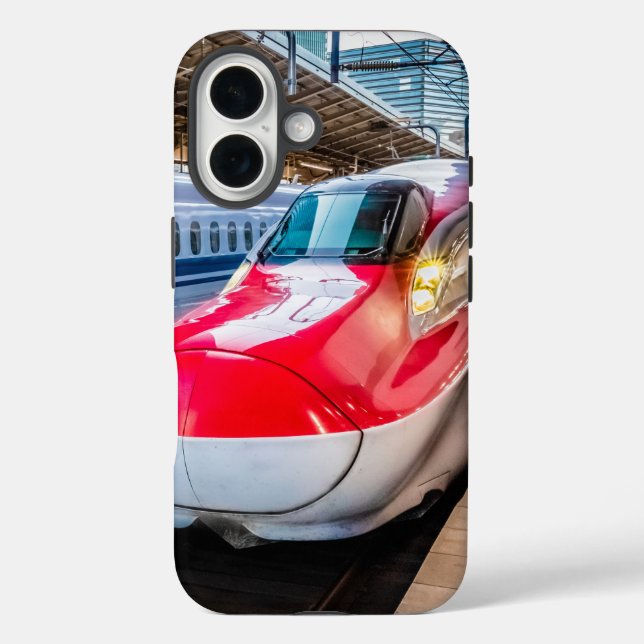 Two Shinkansen at the Tokyo Station Case-Mate iPhone Case (Back)