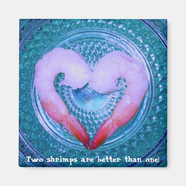 Two Shrimps Magnet (Front)