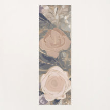Two-Sided Botanical Print Yoga Mat (customisable)