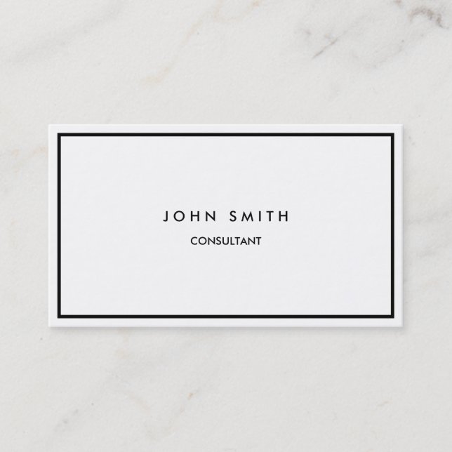 Two-Sided Business Card (Front)