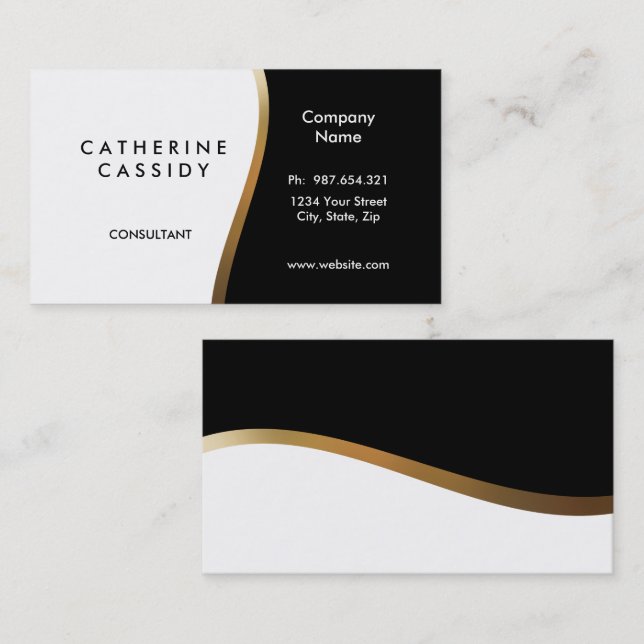 Two-Sided Business Card (Front/Back)