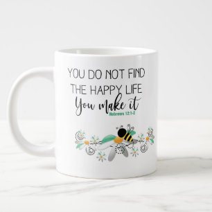 Two sided -mug giant coffee mug