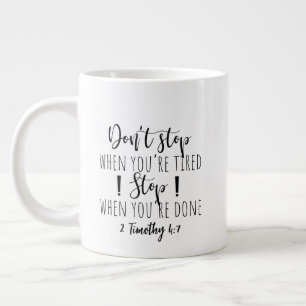 Two sided -mug giant coffee mug