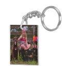 Two-sided Photo Key Chain