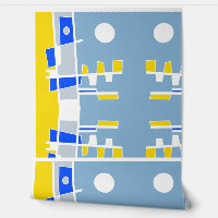 Two Sides Of Ethnicity Yellow Blue Seaspray 