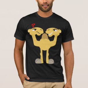 Two sides of the Same Cartoon Camel T-Shirt