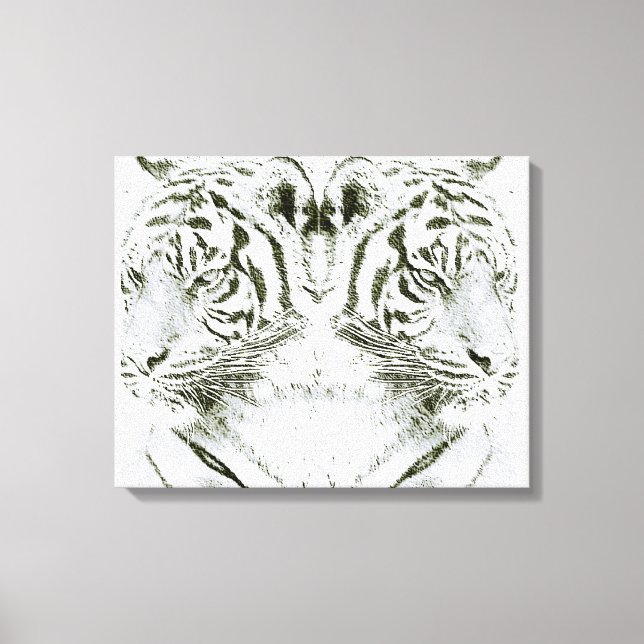 Two Sides,Two Views_Stretched Canvas Print (Front)