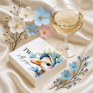 Two Silly Goose Boy Birthday Napkin