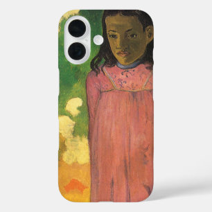 Two Sisters by Paul Gauguin, Vintage Fine Art iPhone 16 Case