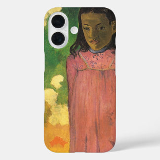 Two Sisters by Paul Gauguin, Vintage Fine Art iPhone 16 Case