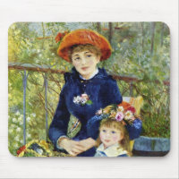 Two Sisters (On the Terrace) By Pierre Renoir