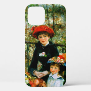 Two Sisters on the Terrace by Renoir iPhone 12 Case