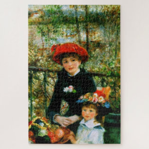 Two Sisters On the Terrace by Renoir Jigsaw Puzzle