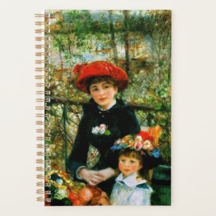 Two Sisters On the Terrace by Renoir Planner