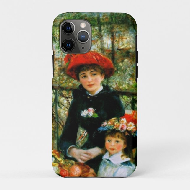 Two Sisters on the Terrace Case-Mate iPhone Case (Back)
