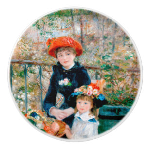 Two Sisters (On the Terrace) Ceramic Knob