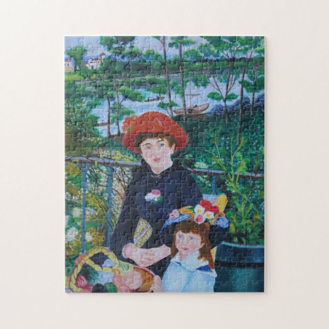 Two Sisters Puzzle (Vertical)