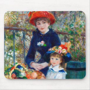 Two Sisters, Renoir Mouse Pad