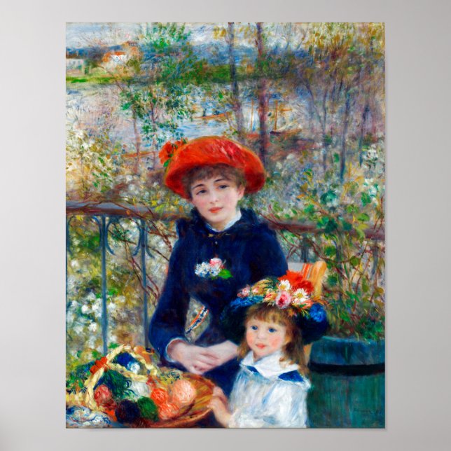 Two Sisters, Renoir Poster (Front)