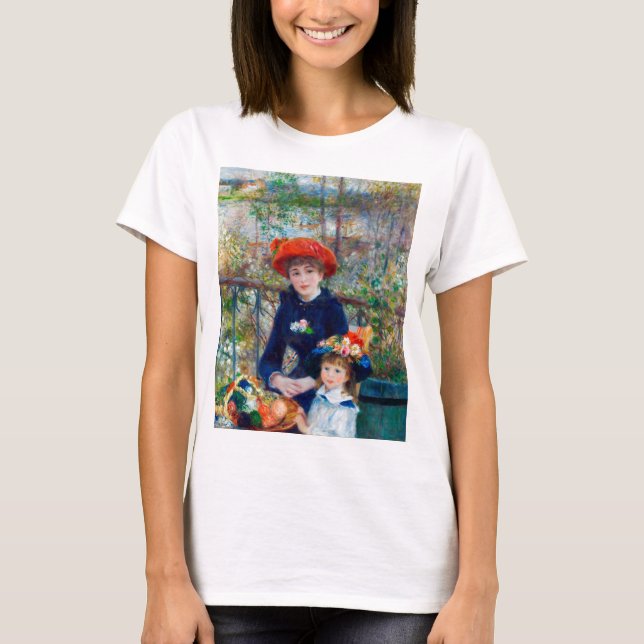 Two Sisters, Renoir T-Shirt (Front)