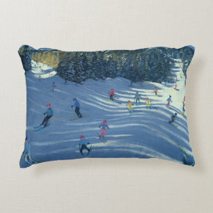 Two Ski-Slopes 2004 Decorative Cushion
