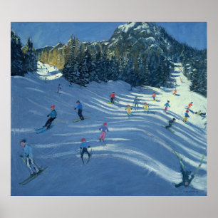 Two Ski-Slopes 2004 Poster