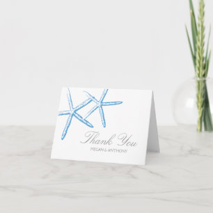 Two Skinny Starfish Thank You Card