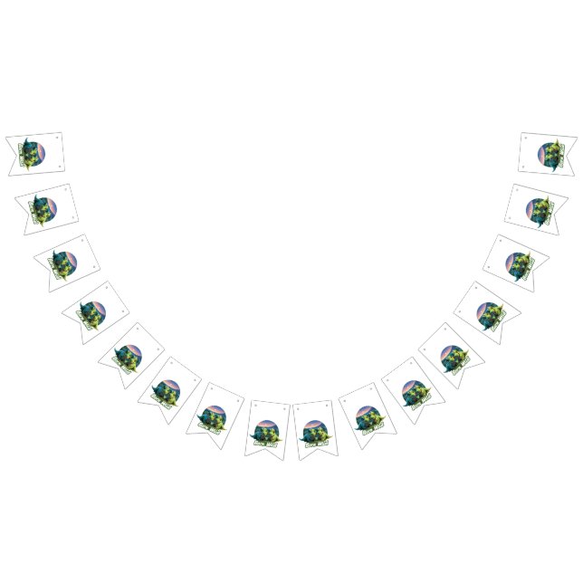 Two small diners - Born Wild Bunting (All)