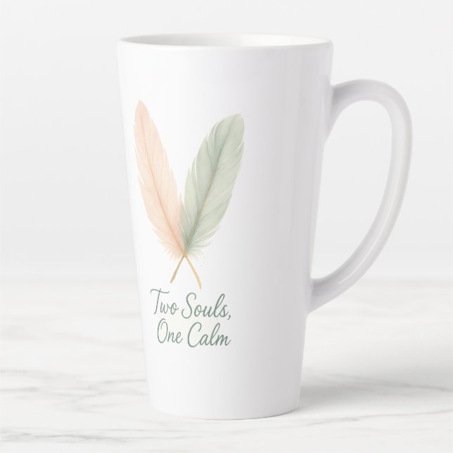 Two Souls, One Calm – Serenity Script Mug (Right)