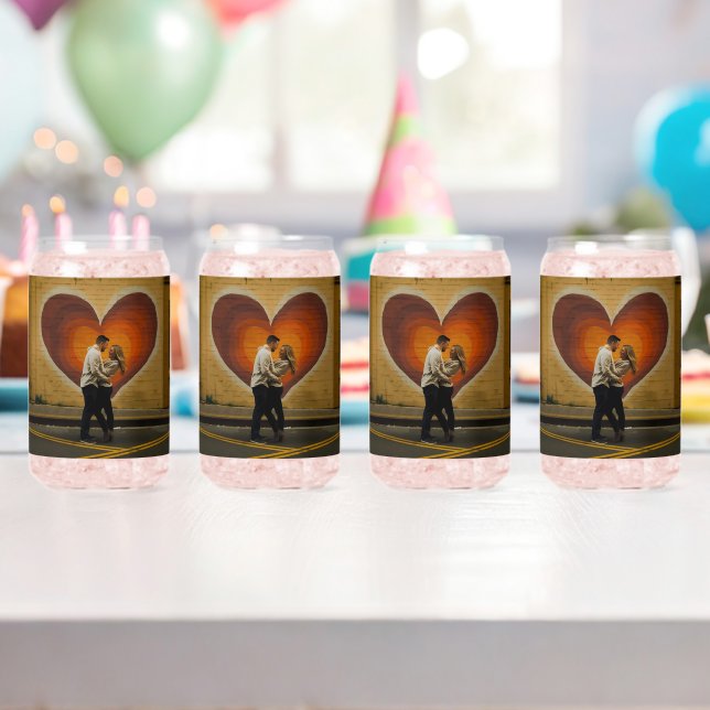 Two Souls, One Heart” Personalised Wedding Glasses (Insitu (Birthday))