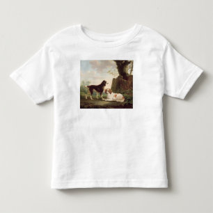 Two spaniels in a landscape toddler T-Shirt