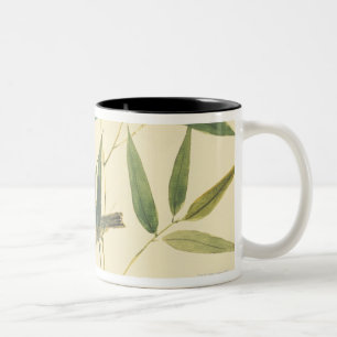 Two Sparrows Two-Tone Coffee Mug