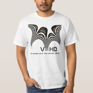 Two Spiral Galaxies Hubbles Law T Shirt