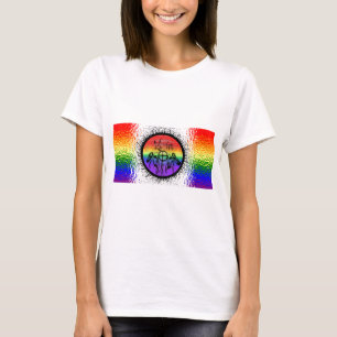 Two Spirit Flag Glass Design T-Shirt