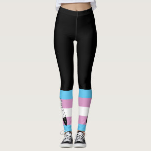 Two-Spirit Trans Pride Flag Leggings