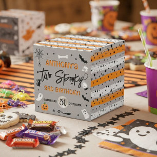 Two Spooky! Halloween 2nd Birthday Party Favour Box